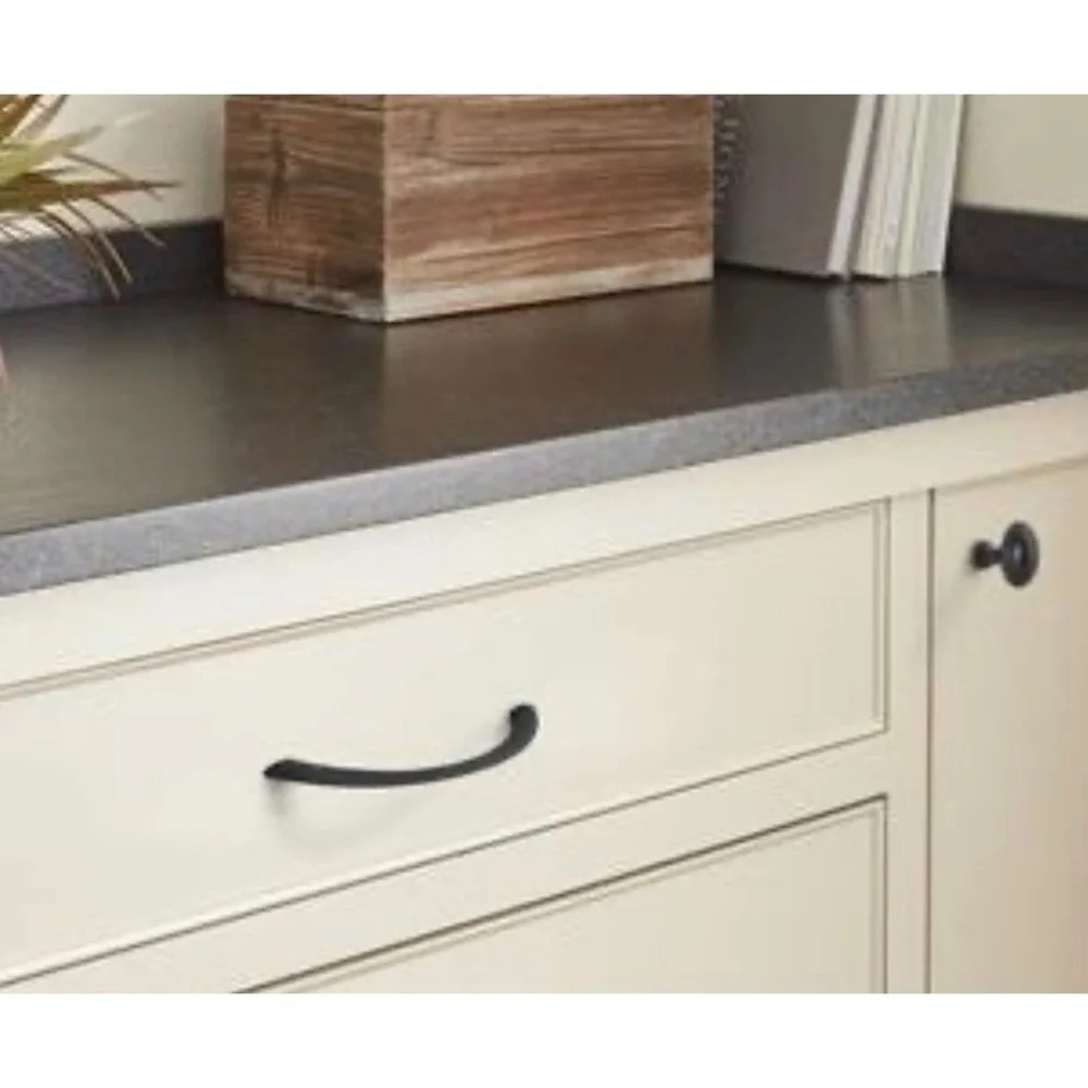 Amerock BP1214FB Everyday Heritage 128mm Cabinet Pull Flat Black 10 Pack